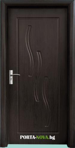 Интериорна врата Стандарт 014-P, цвят Венге