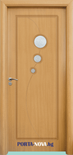 Интериорна врата Стандарт 017, цвят Светъл дъб