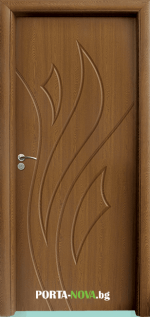 Интериорна врата Стандарт 033-P, цвят Златен дъб