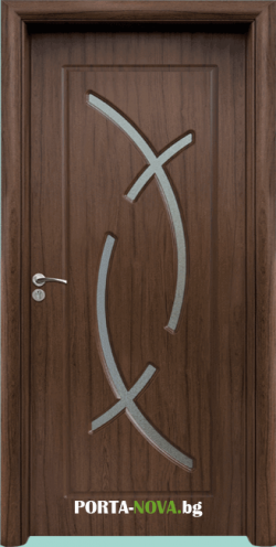 Интериорна врата Стандарт 056, цвят Орех