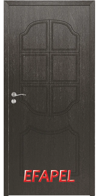 Интериорна врата Efapel модел 4509p, цвят Черна мура