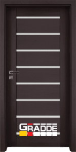 Интериорна врата Gradde Axel Glass, Graddex Klasse A++, Рибейра