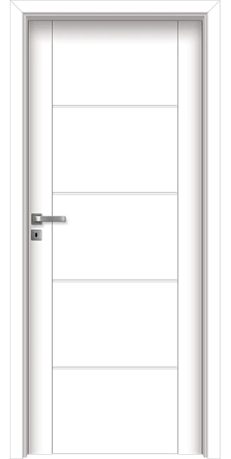 Интериорна врата Invado Aristo модел 1, цвят Lindo White