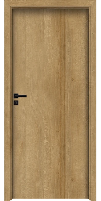 Интериорна врата Invado Norma Decor модел 1, цвят European Oak