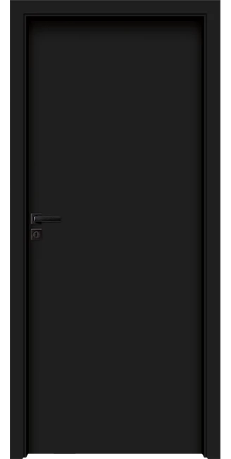 Интериорна врата Invado Norma Decor модел 1, цвят Pure Black