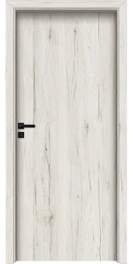 Интериорна врата Invado Norma Decor модел 1, цвят Snowy Oak