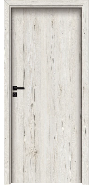 Интериорна врата Invado Norma Decor модел 1, цвят Snowy Oak