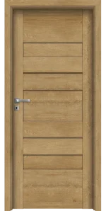 Интериорна врата Invado Pasaro модел 1, цвят European Oak