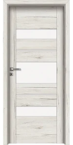 Интериорна врата Invado Pasaro модел 4, цвят Snowy Oak