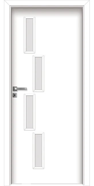 Интериорна врата Invado Sagittarius модел 1, цвят Lindo White
