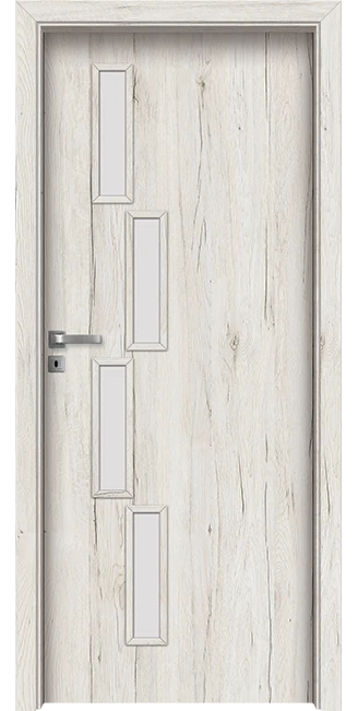 Интериорна врата Invado Sagittarius модел 1, цвят Snowy Oak