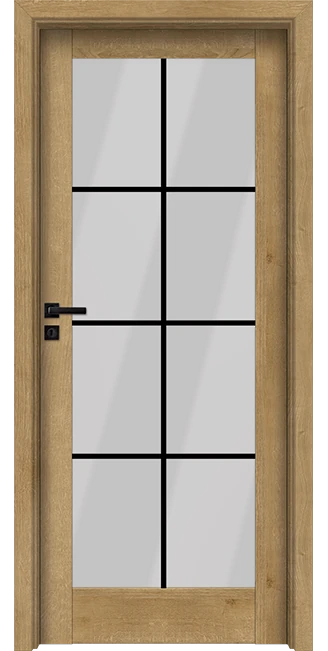 Интериорна врата Invado Vista модел 2, цвят European Oak